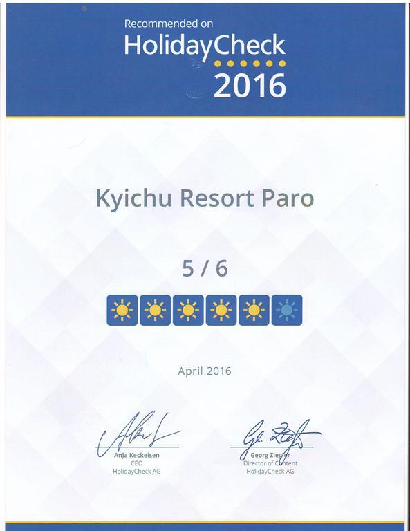 Kichu Resorts Paro Exterior foto